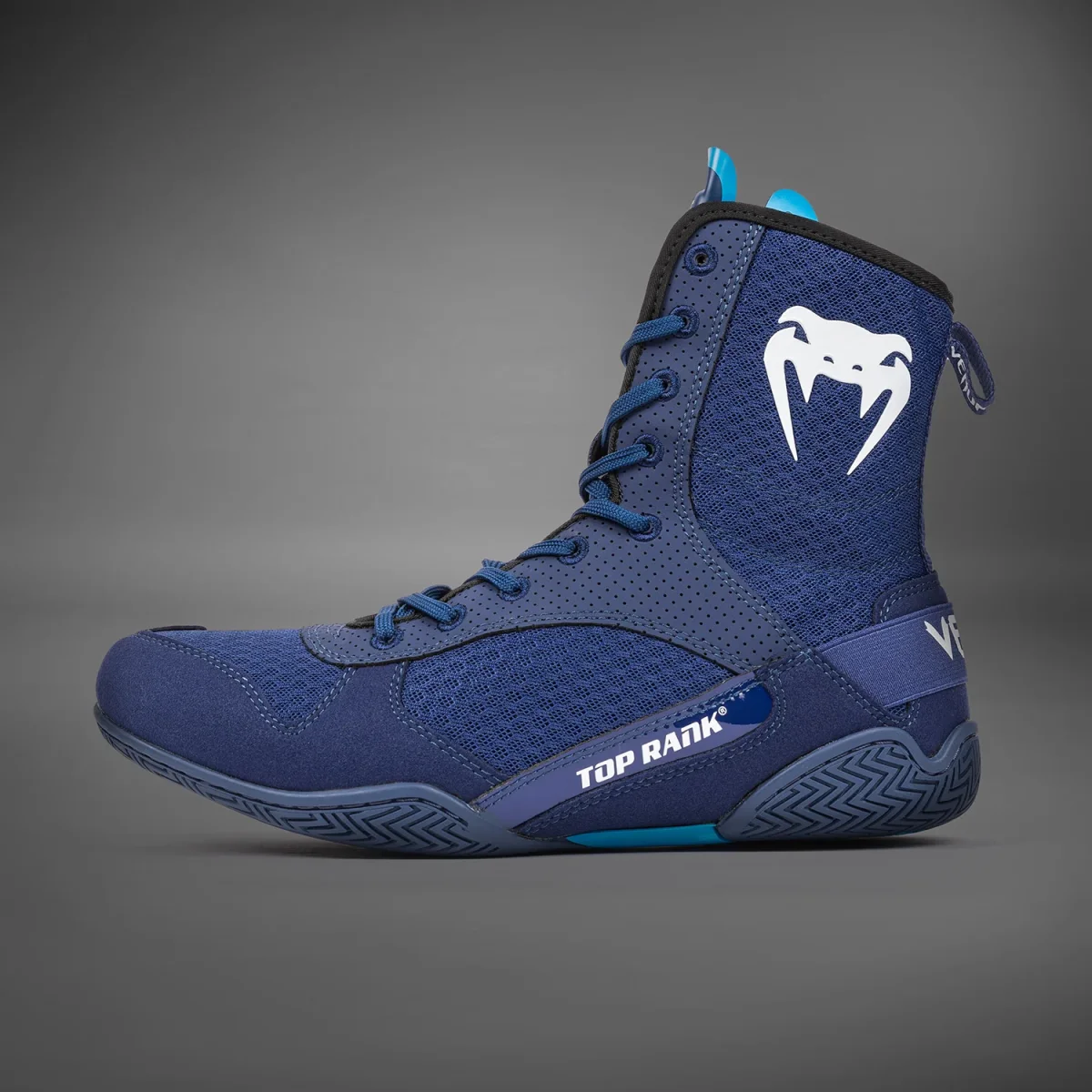 Chaussures de Boxe Venum x Top Rank Original - Bleu Marine – Image 3