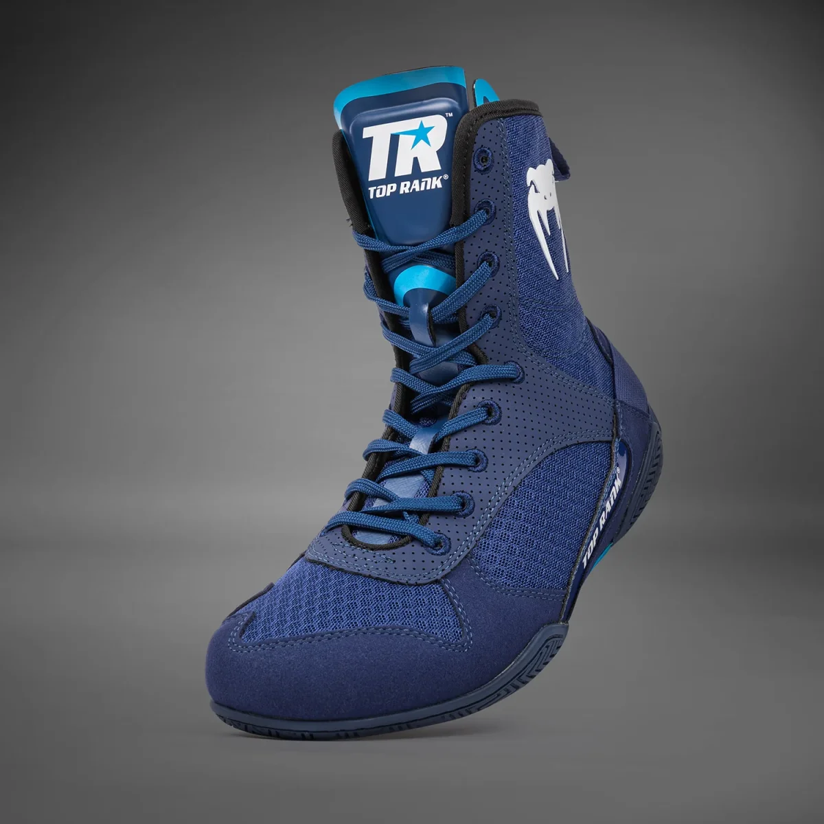 Chaussures de Boxe Venum x Top Rank Original - Bleu Marine – Image 5
