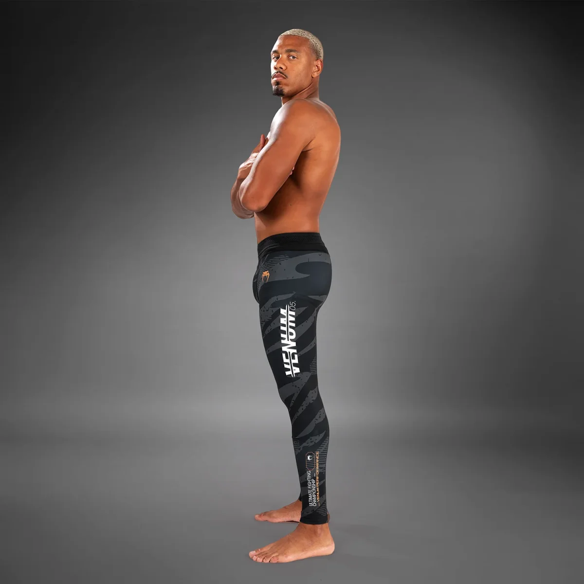 Pantalon de Compression pour Hommes UFC Adrenaline by Venum Fight Week Performance - Urban Camo – Image 2
