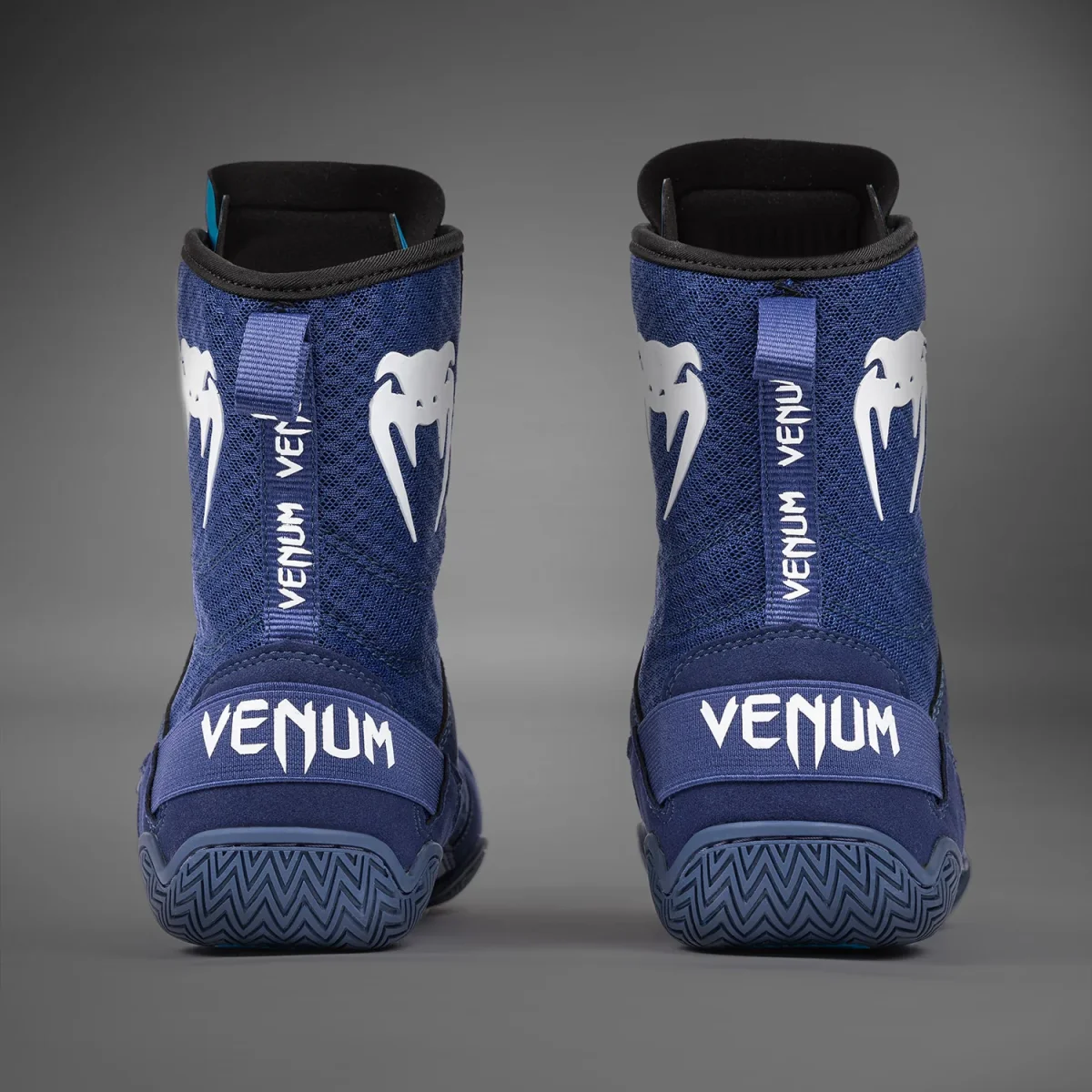 Chaussures de Boxe Venum x Top Rank Original - Bleu Marine – Image 8