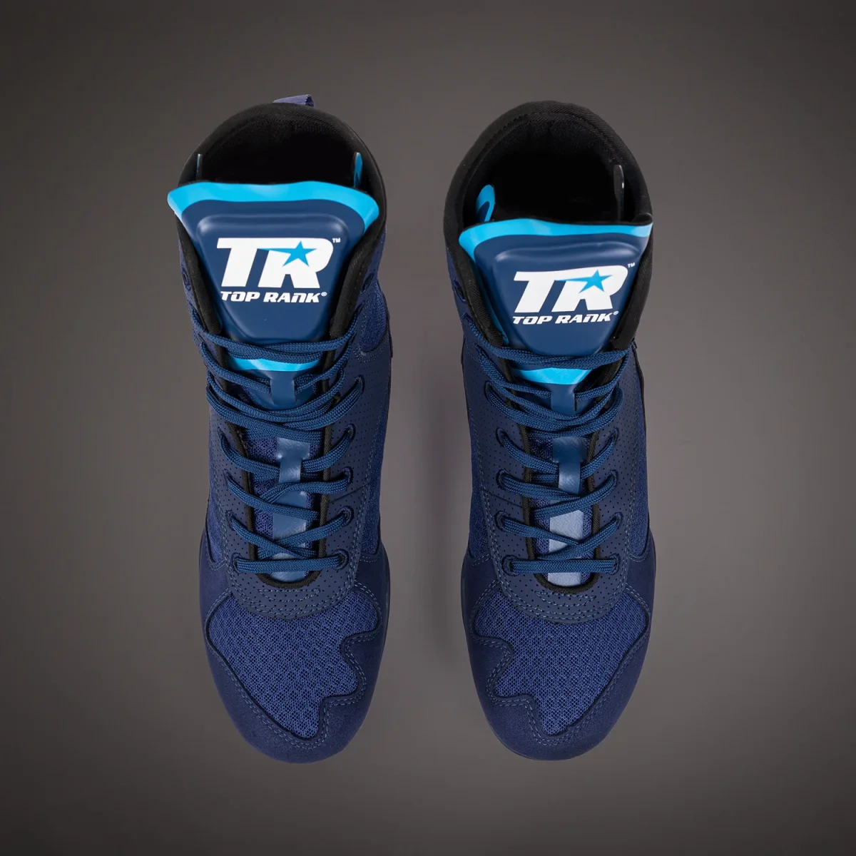 Chaussures de Boxe Venum x Top Rank Original - Bleu Marine – Image 6