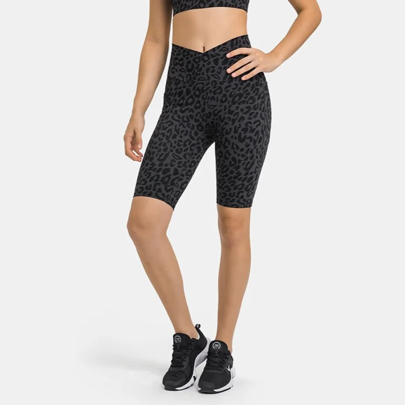 Short Yoga Léopard
